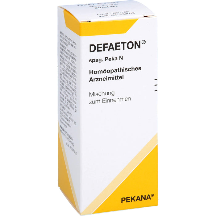 Defaeton Spag. Peka N Tropf., 50 ml TRO