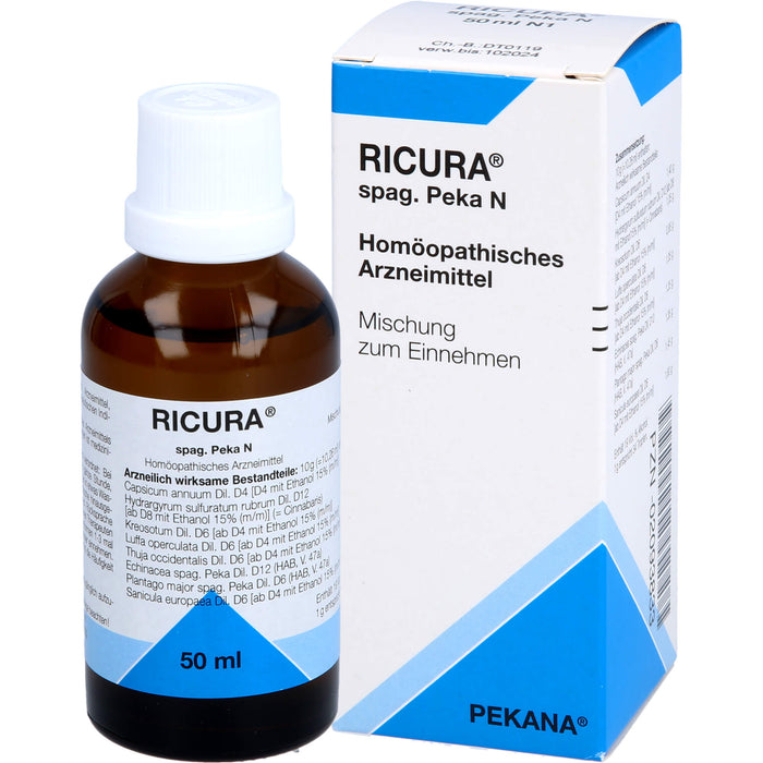 Ricura spag. Peka N Tropf., 50 ml TRO