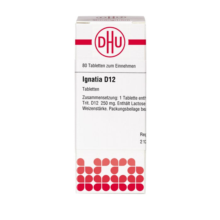 DHU Ignatia D12 Tabletten, 80 pc Tablettes