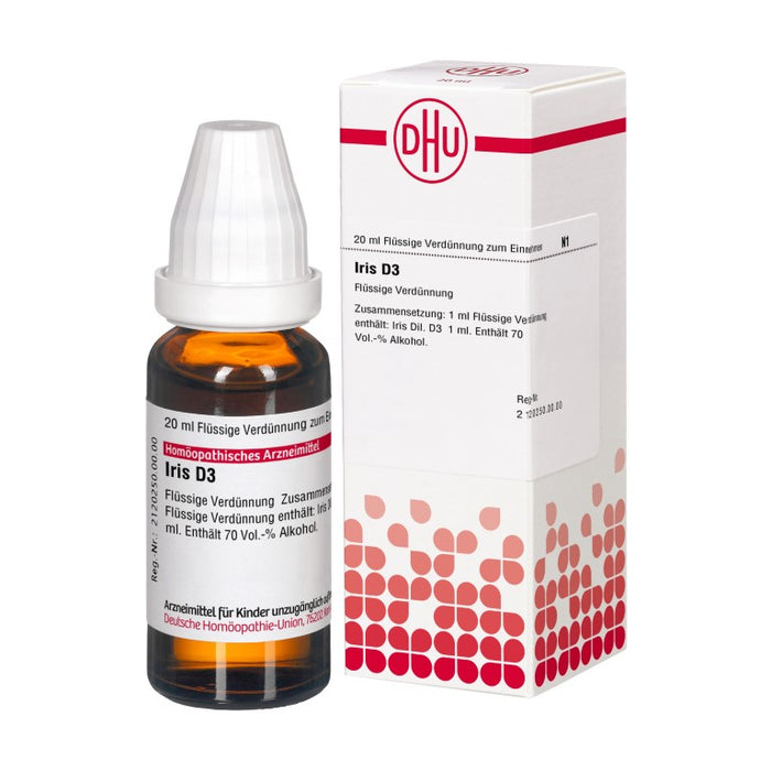 Iris D3 DHU Dilution, 20 ml Lösung