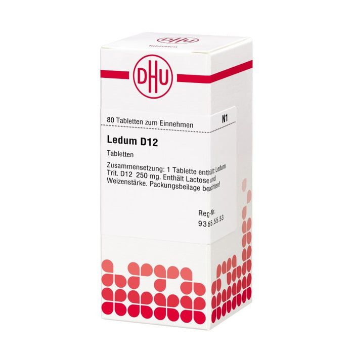 DHU Ledum D12 Tabletten, 80 pcs. Tablets