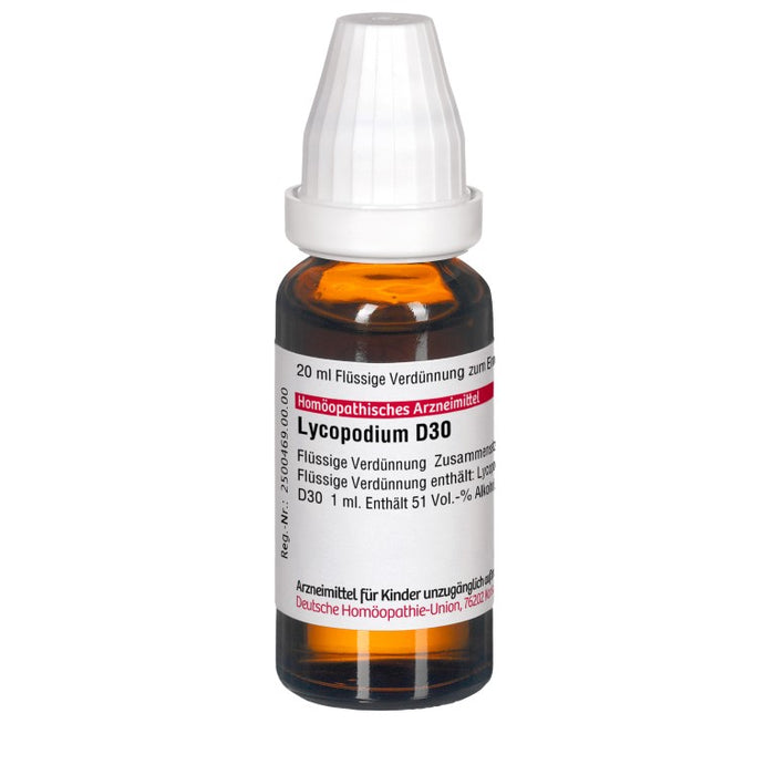 DHU Lycopodium D30 Dilution, 20 ml Lösung