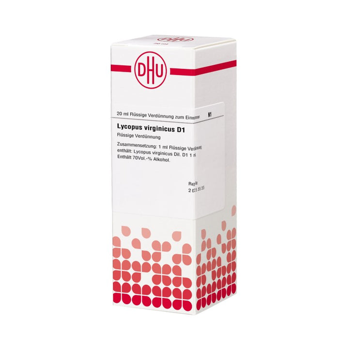 DHU Lycopus virginicus D1 Dilution, 20 ml Lösung