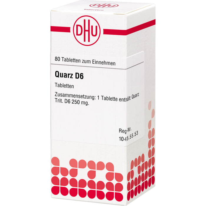 DHU Quarz D6 Tabletten, 80 pc Tablettes