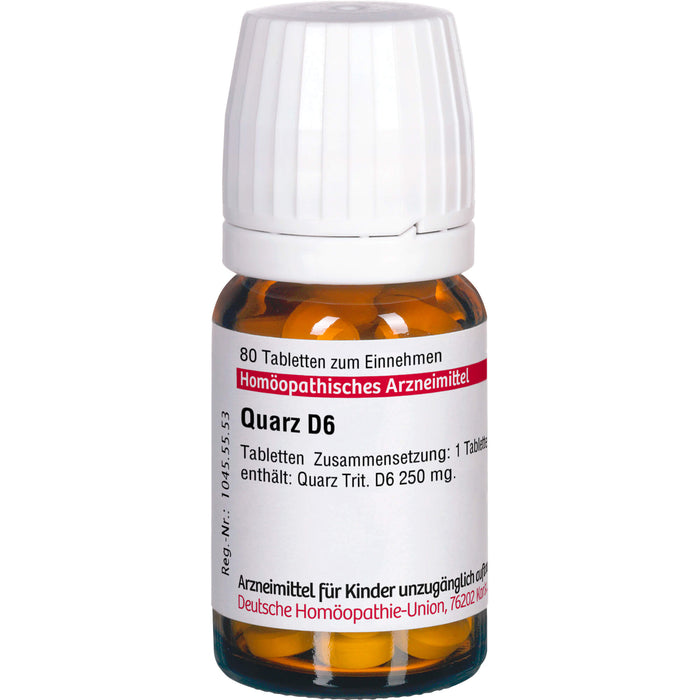 DHU Quarz D6 Tabletten, 80 pc Tablettes