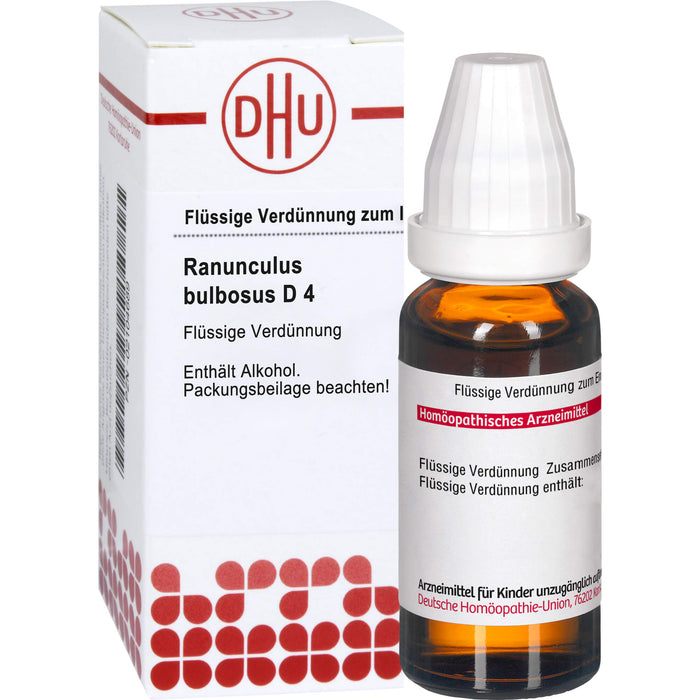 DHU Ranunculus bulbosus D4 Dilution, 20 ml Lösung