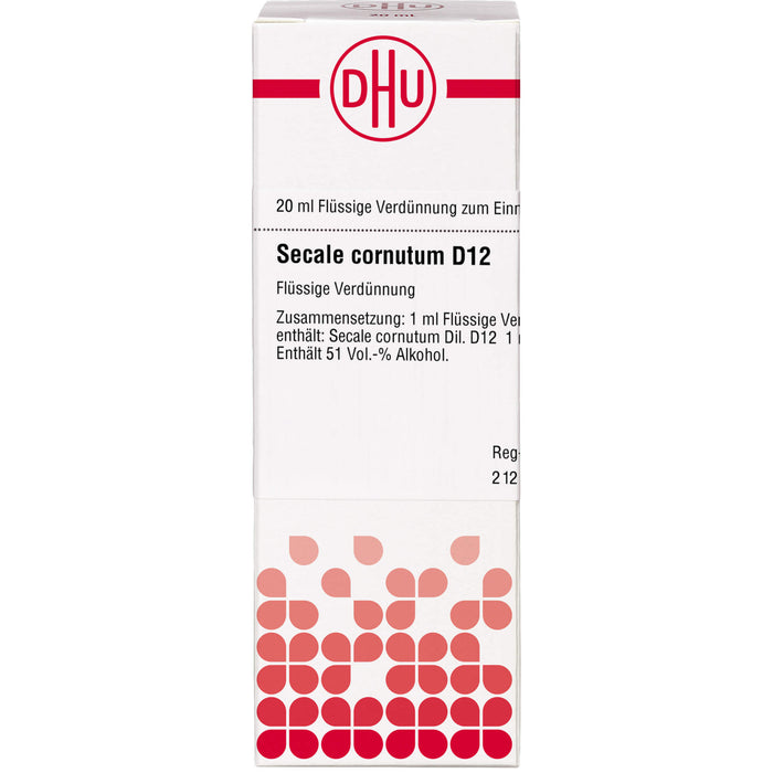 DHU Secale cornutum D12 Dilution, 20 ml Lösung