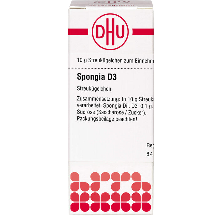 DHU Spongia D3 Streukügelchen, 10 g Globules