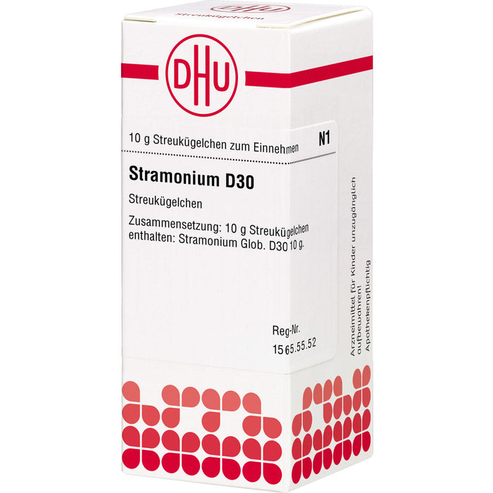 DHU Stramonium D30 Streukügelchen, 10 g Globules