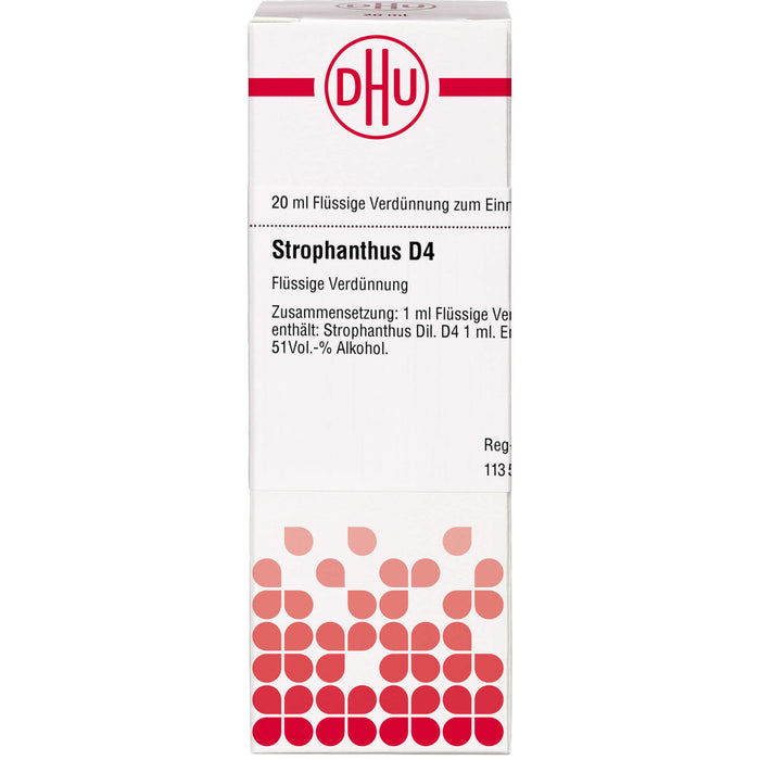 Strophanthus D4 DHU Dilution, 20 ml Lösung