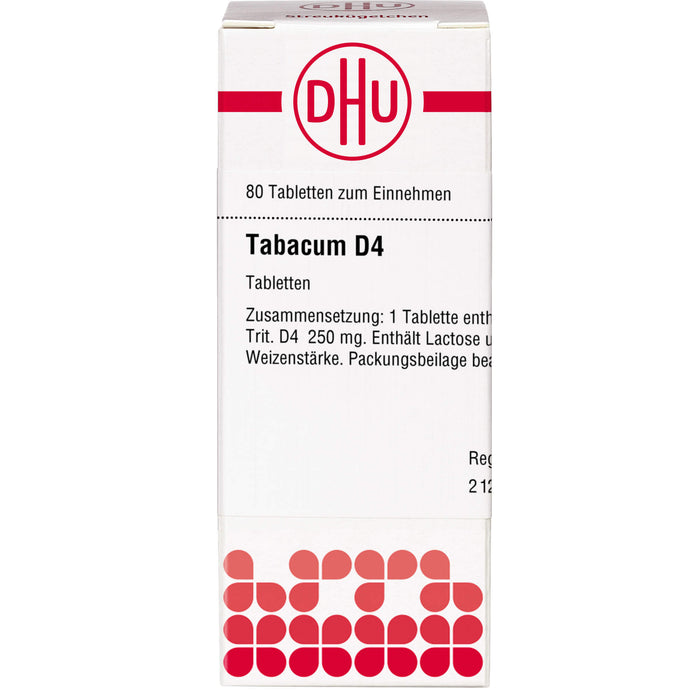 DHU Tabacum D4 Tabletten, 80 St. Tabletten