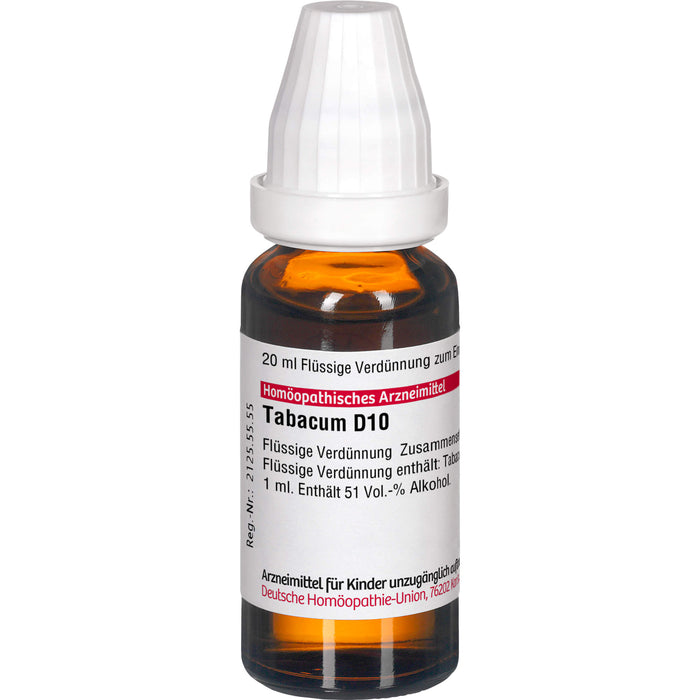 Tabacum D10 DHU Dilution, 20 ml Lösung