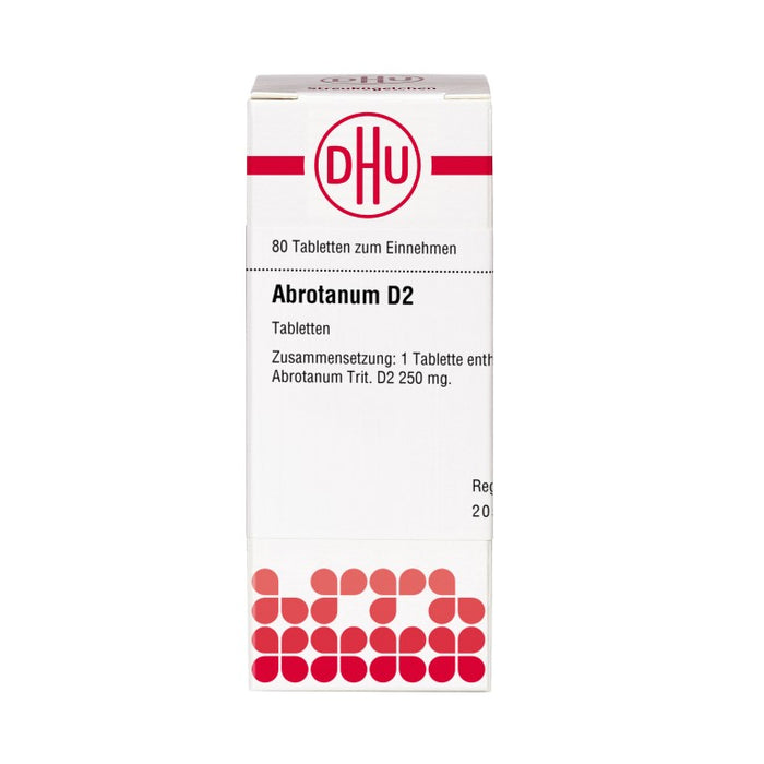 DHU Abrotanum D2 Tabletten, 80 pcs. Tablets