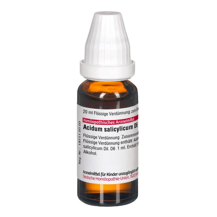 DHU Acidum salicylicum D6 Dilution, 20 ml Lösung