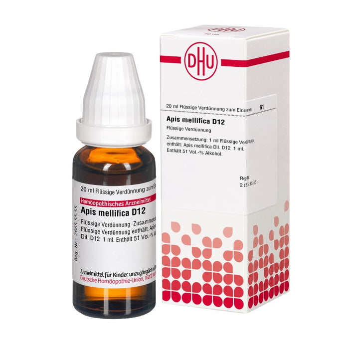 DHU Apis mellifica D12 Dilution, 20 ml Lösung