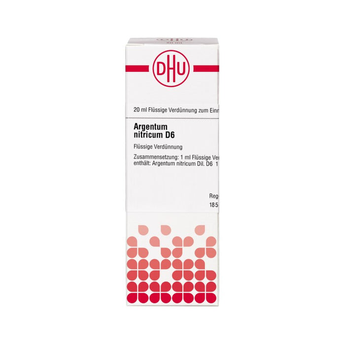 DHU Argentum nitricum D6 Dilution, 20 ml Lösung