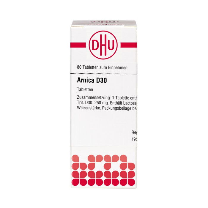 DHU Arnica D30 Tabletten, 80 St. Tabletten