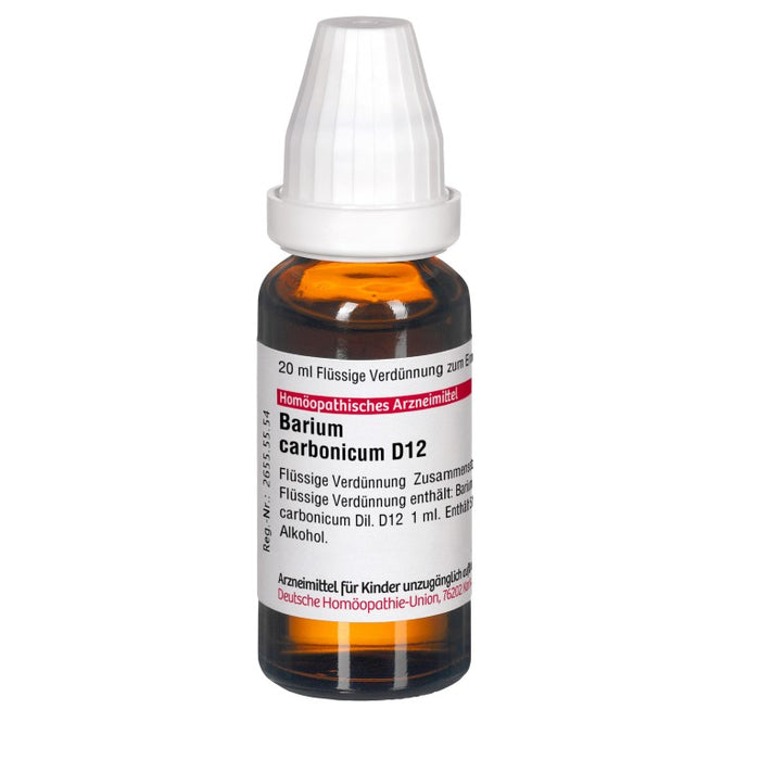 Barium carbonicum D12 DHU Dilution, 20 ml Lösung