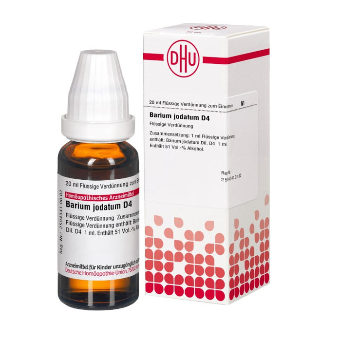 DHU Barium jodatum D4 Dilution, 20 ml Lösung