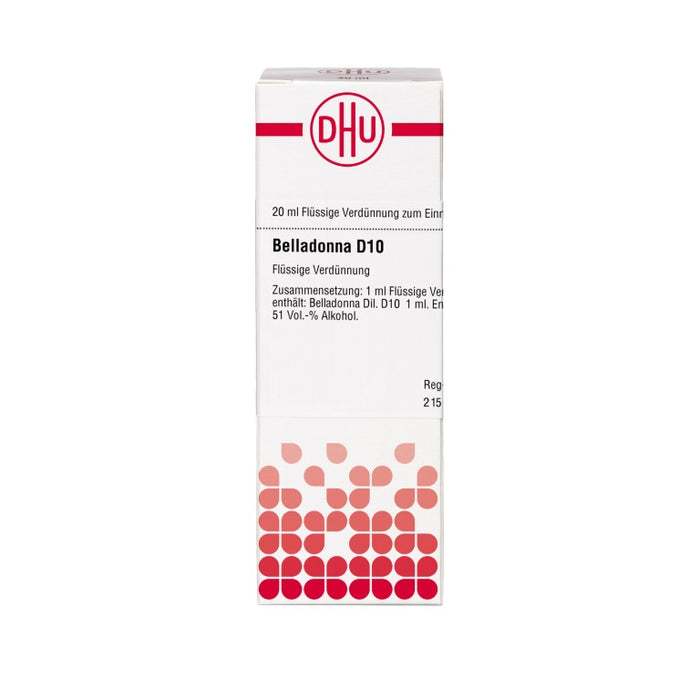 DHU Belladonna D10 Dilution, 20 ml Lösung