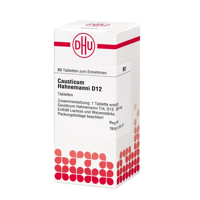 DHU Causticum Hahnemanni D12 Tabletten, 80 St. Tabletten