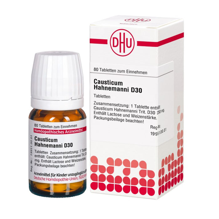 DHU Causticum Hahnemanni D30 Tabletten, 80 St. Tabletten