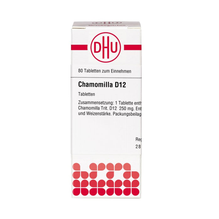 DHU Chamomilla D12 Tabletten, 80 pcs. Tablets