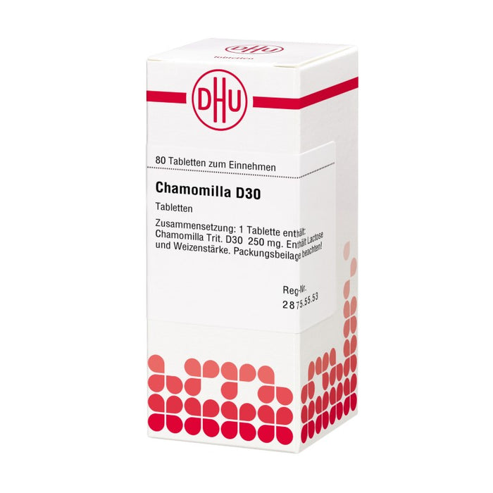 DHU Chamomilla D30 Tabletten, 80 St. Tabletten