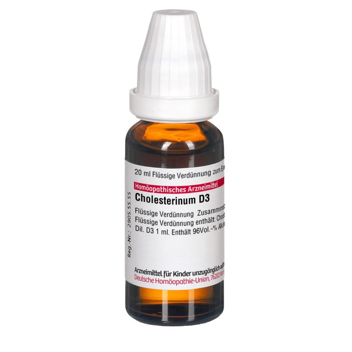 DHU Cholesterinum D3 Dilution, 20 ml Lösung