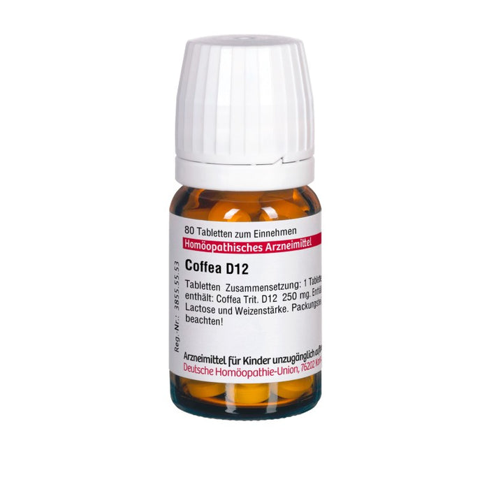 DHU Coffea D12 Tabletten, 80 St. Tabletten