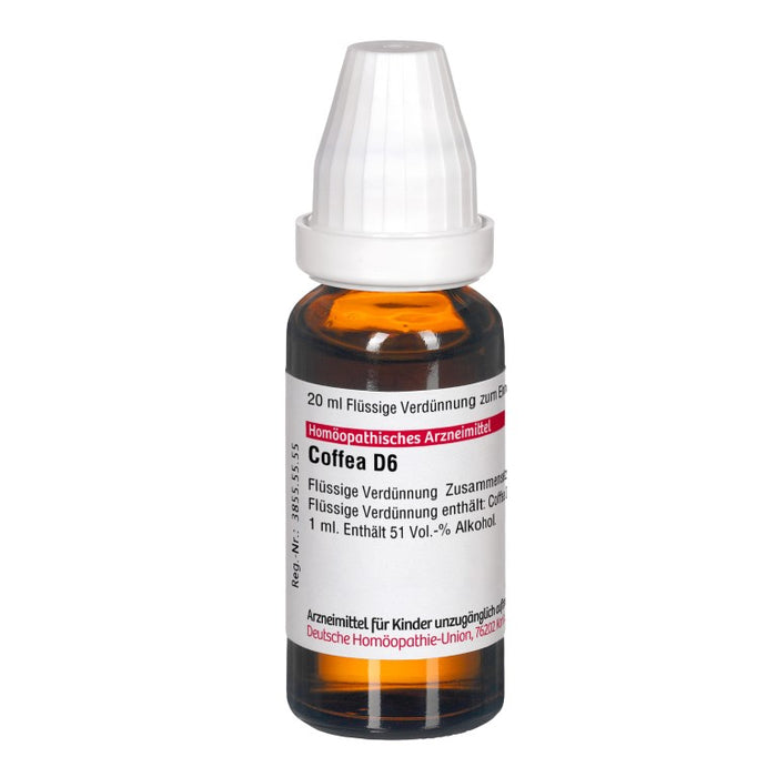 DHU Coffea D6 Dilution, 20 ml Lösung