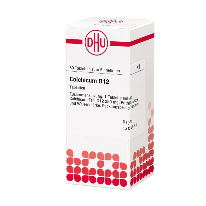 DHU Colchicum D 12 Tabletten, 80 pcs. Tablets