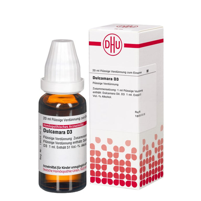 Dulcamara D3 DHU Dilution, 20 ml Lösung