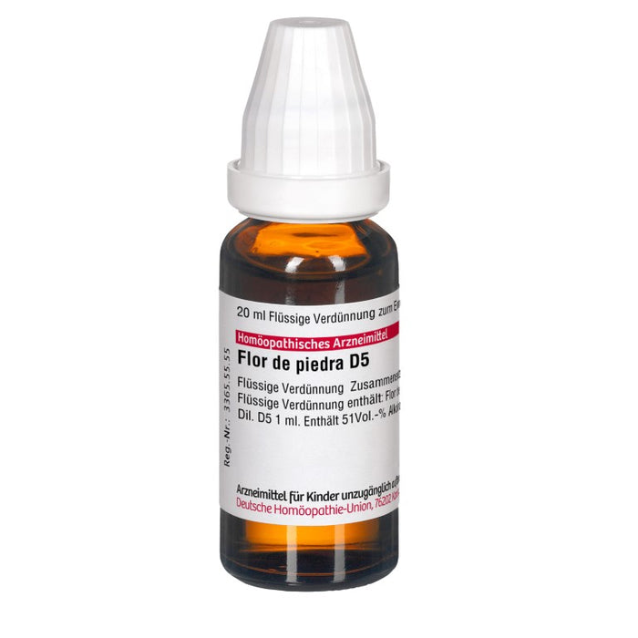 Flor de Piedra D5 DHU Dilution, 20 ml Lösung