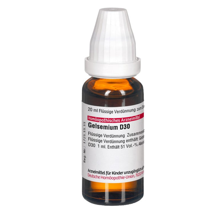 DHU Gelsemium D30 Dilution, 20 ml Lösung