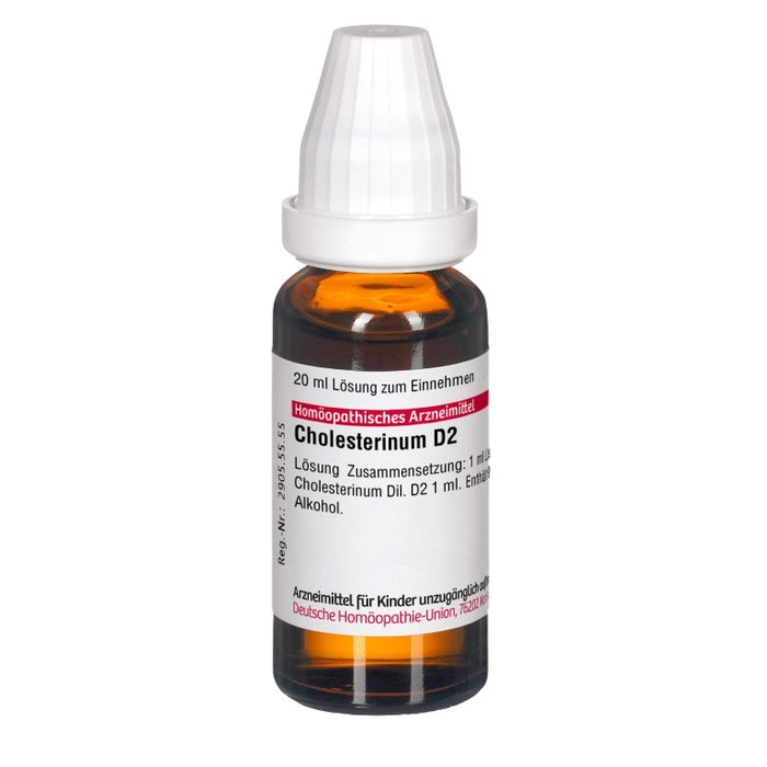 Cholesterinum Urtinktur D2 DHU, 20 ml Lösung