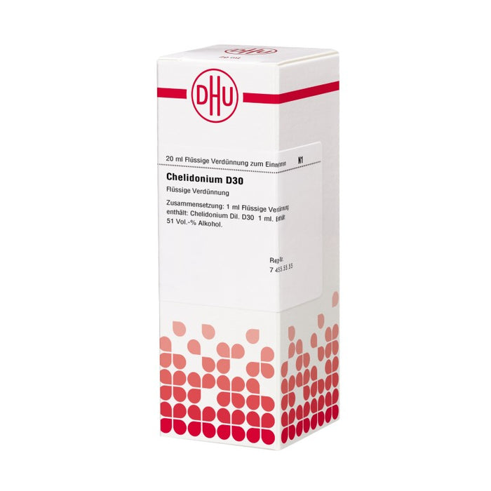 DHU Chelidonium D30 Dilution, 20 ml Lösung