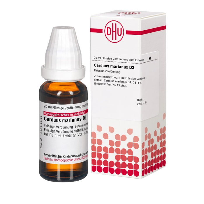 DHU Carduus marianus D3 Dilution, 20 ml Lösung