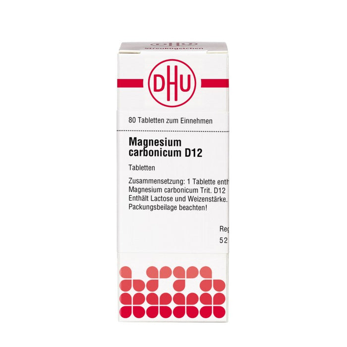 Magnesium carbonicum D12 DHU Tabletten, 80 St. Tabletten