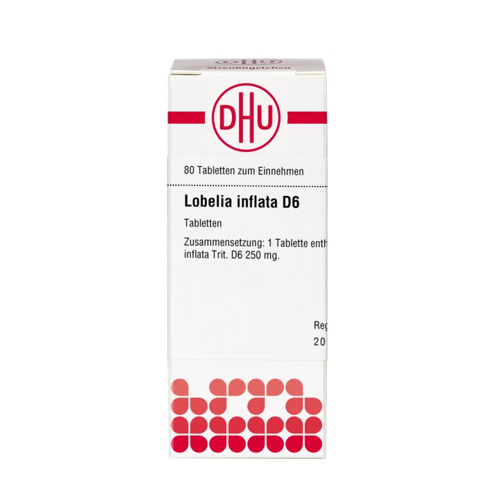 DHU Lobelia inflata D6 Tabletten, 80 pc Tablettes