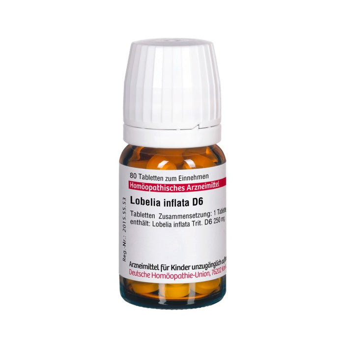 DHU Lobelia inflata D6 Tabletten, 80 St. Tabletten