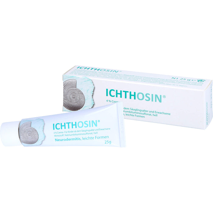 ICHTHOSIN Creme bei Neurodermitis, 25 g Creme