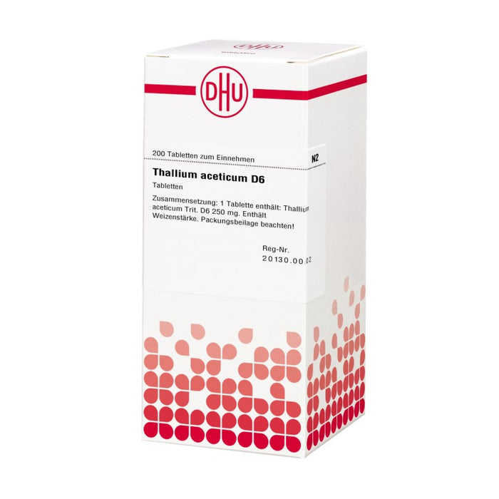 DHU Thallium aceticum D6 Tabletten, 200 St. Tabletten