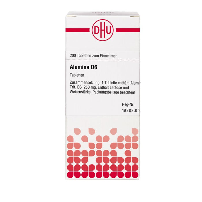 DHU Alumina D6 Tabletten, 200 St. Tabletten