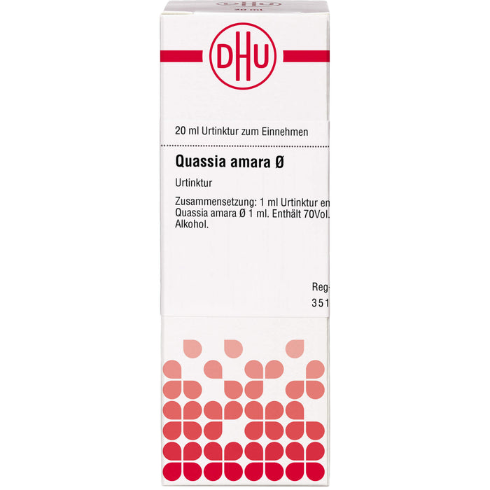 Quassia Urtinktur D1 DHU, 20 ml Lösung