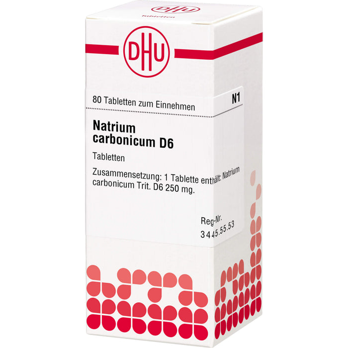 DHU Natrium carbonicum D6 Tabletten, 80 pcs. Tablets