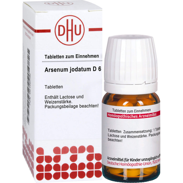 DHU Arsenum jodatum D6 Tabletten, 80 St. Tabletten