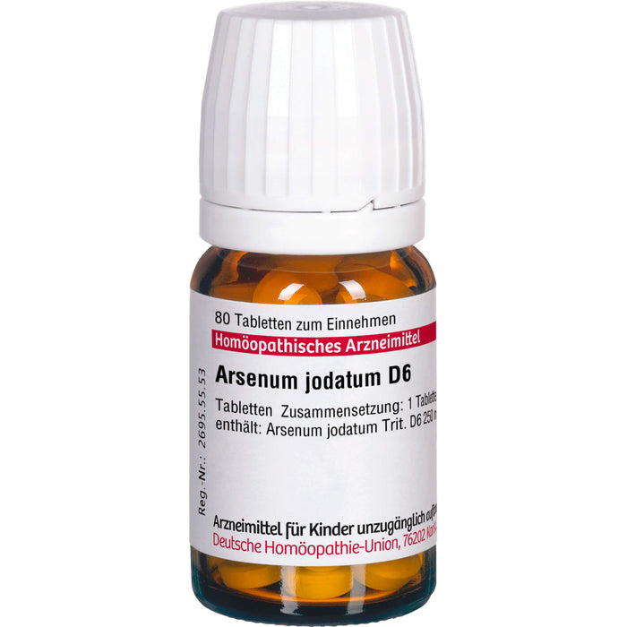 DHU Arsenum jodatum D6 Tabletten, 80 pcs. Tablets