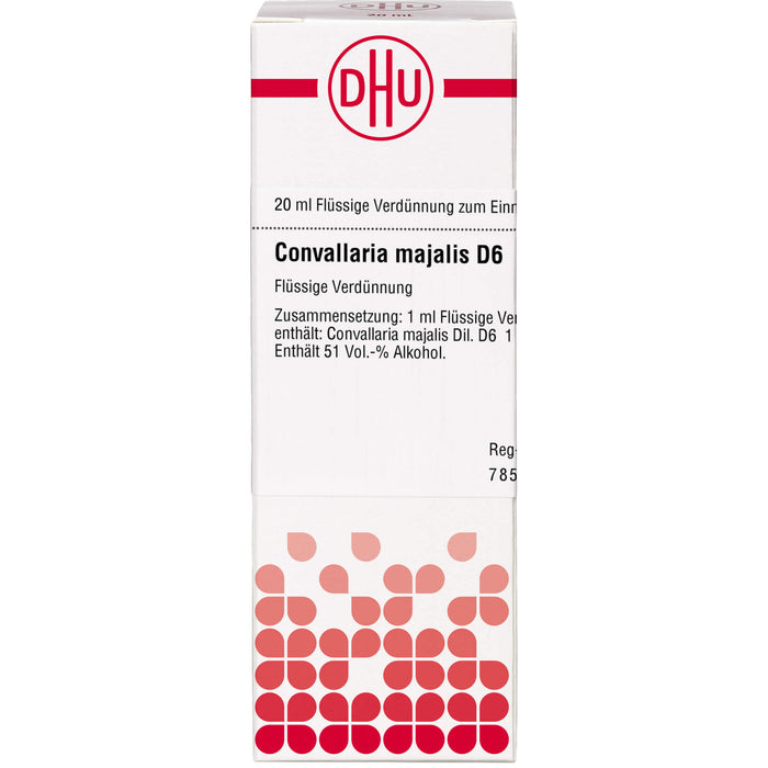 DHU Convallaria majalis D6 Dilution, 20 ml Lösung