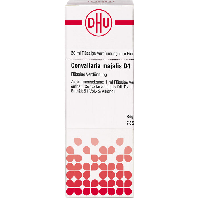 Convallaria majalis D4 DHU Dilution, 20 ml Lösung